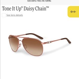 Oakley Daisy Chain Aviators ROSE GOLD
